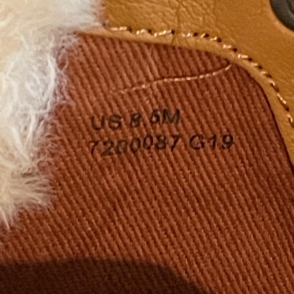 Patricia Nash Black Tie Luigi Boots with Faux Fur  NWOT - Picture 10 of 11